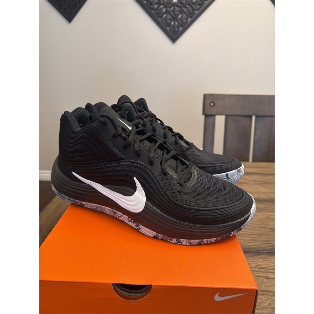 Nike Sneakers Precision 8 MID Black White IH1105-006 Men's Size 13 …F8
